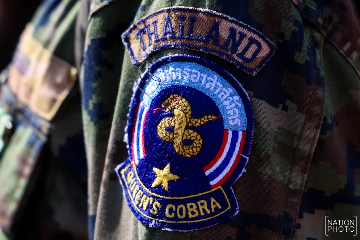 'ทหารผ่านศึก' แสดงพลังให้กำลังใจทหารกล้า-ปชช. ชายแดนไทย-กัมพูชา