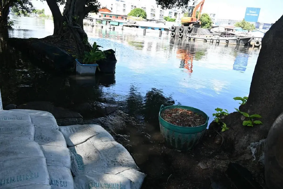 ด่วน! แจ้งเตือน 'น้ำทะเลหนุนสูง' 11 ชุมชนนอกแนวคันกั้นน้ำเฝ้าระวังใกล้ชิด