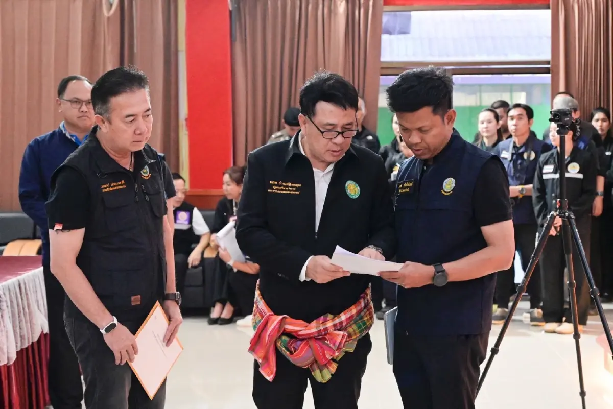 ธรรมนัส เยือนเชียงราย ลุยขับเคลื่อนและเพิ่มความมั่นคงด้านน้ำ