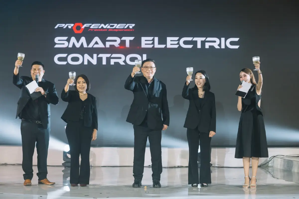 Profender เปิดตัว โช้คอัพไฟฟ้ารุ่นใหม่ ตอกย้ำจุดเด่นด้านเทคโนโลยีอัจฉริยะ