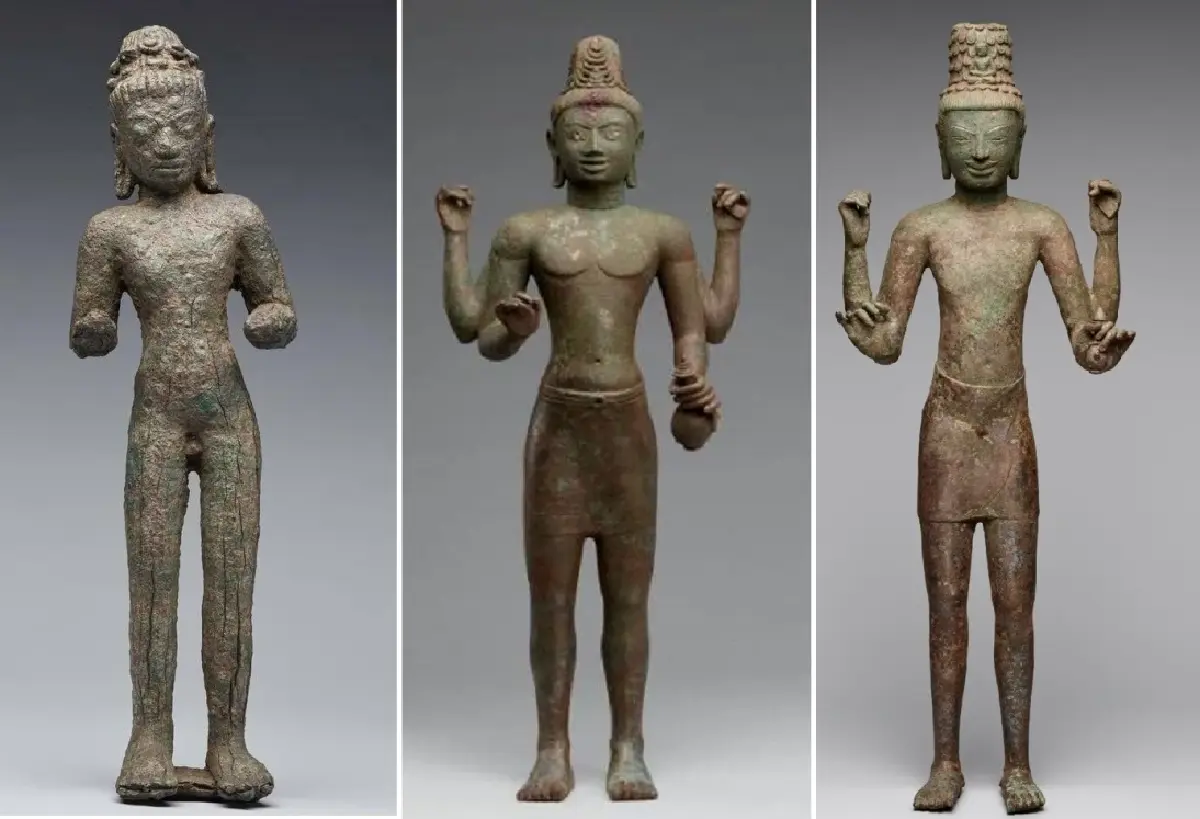 สหรัฐฯ ทำพิธีส่งคืน 4 รูปปั้นพันปี ‘ประโคนชัย’ คาดถึงไทย ธ.ค.นี้