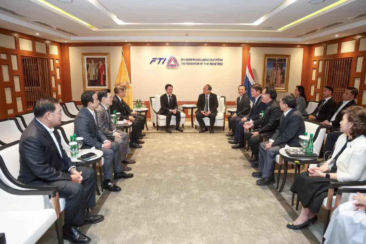 ส.อ.ท.ถก 'เพื่อไทย' พลิกวิกฤติเศรษฐกิจไทย ยกระดับอุตสาหกรรมดันกลยุทธ์ 4GO