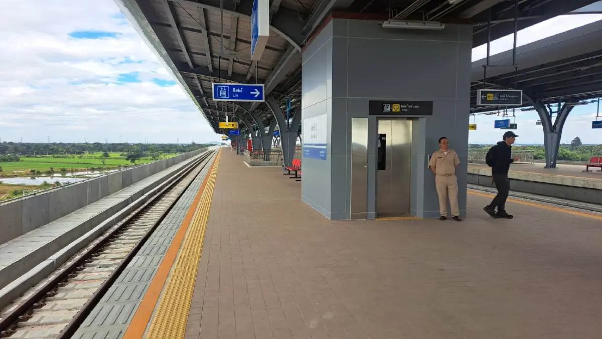 ลพบุรี 2 เปิดแล้ว! สถานียกระดับที่ยาวสุดในไทย รับรถไฟทางไกล 14 ขบวน