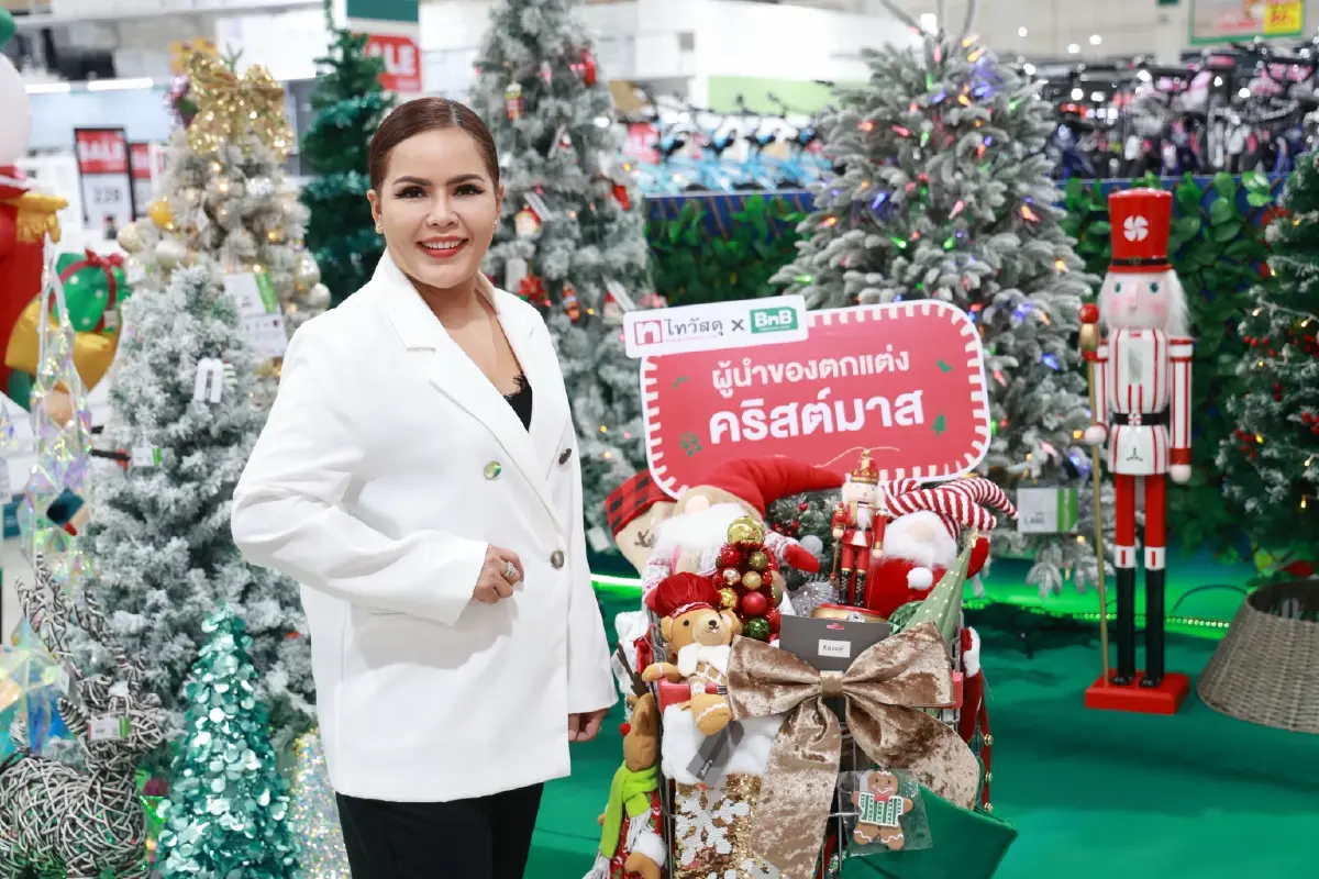ไทวัสดุ - บีเอ็นบี โฮม เปิดจักรวาล 9 กลุ่มของตกแต่งคริสต์มาสครั้งใหญ่ ครบ จบ ที่เดียว