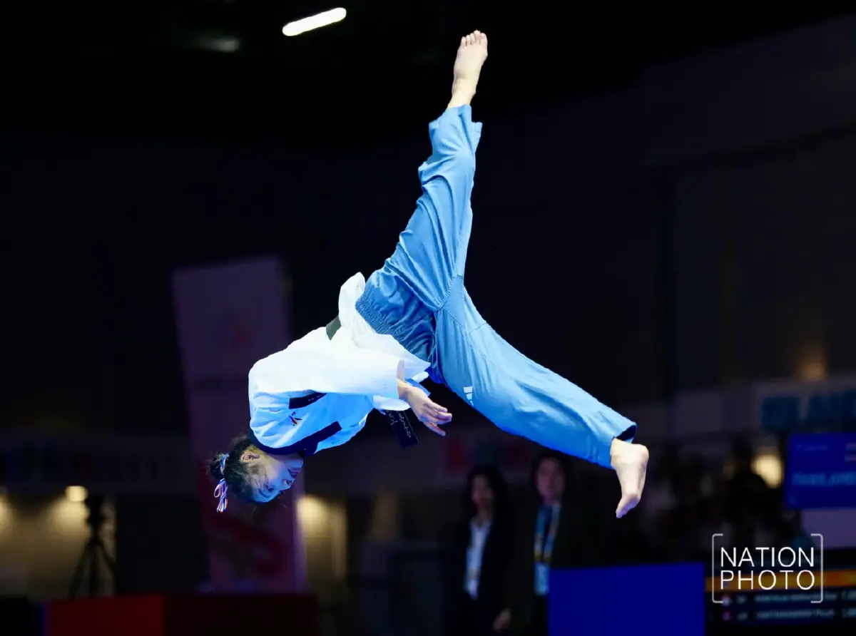 นาโน วัชรกุล เทควันโดหญิง คว้าเหรียญทองแรกให้ทัพไทย ซีเกมส์ 2025