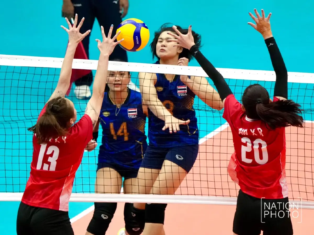 LIVE ทีมชาติไทย พบ ฟิลิปปินส์ ถ่ายทอดสดวอลเลย์บอลหญิง ซีเกมส์ 2025