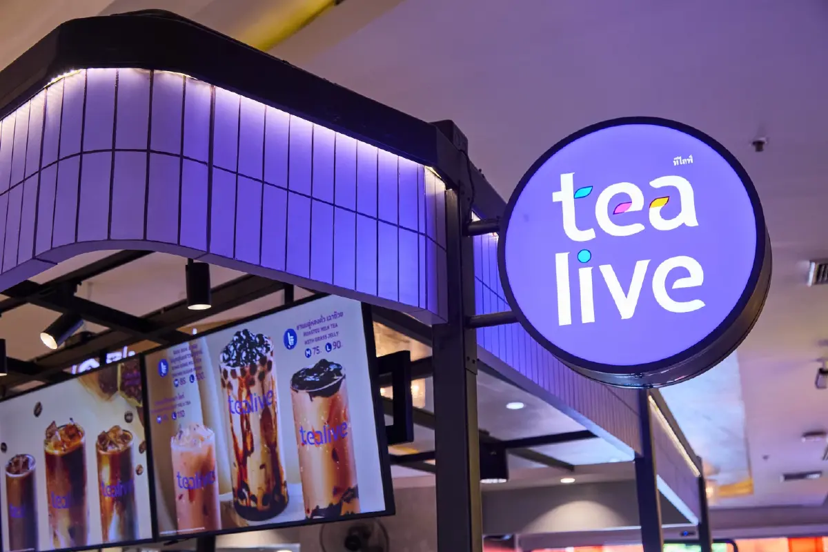 ‘RD’ เจ้าของไก่ทอด KFC  เปิดตัวชานม ‘Tealive’ ขายแก้วละ 55-100 บาท ประเดิมไปแล้ว 3 สาขา