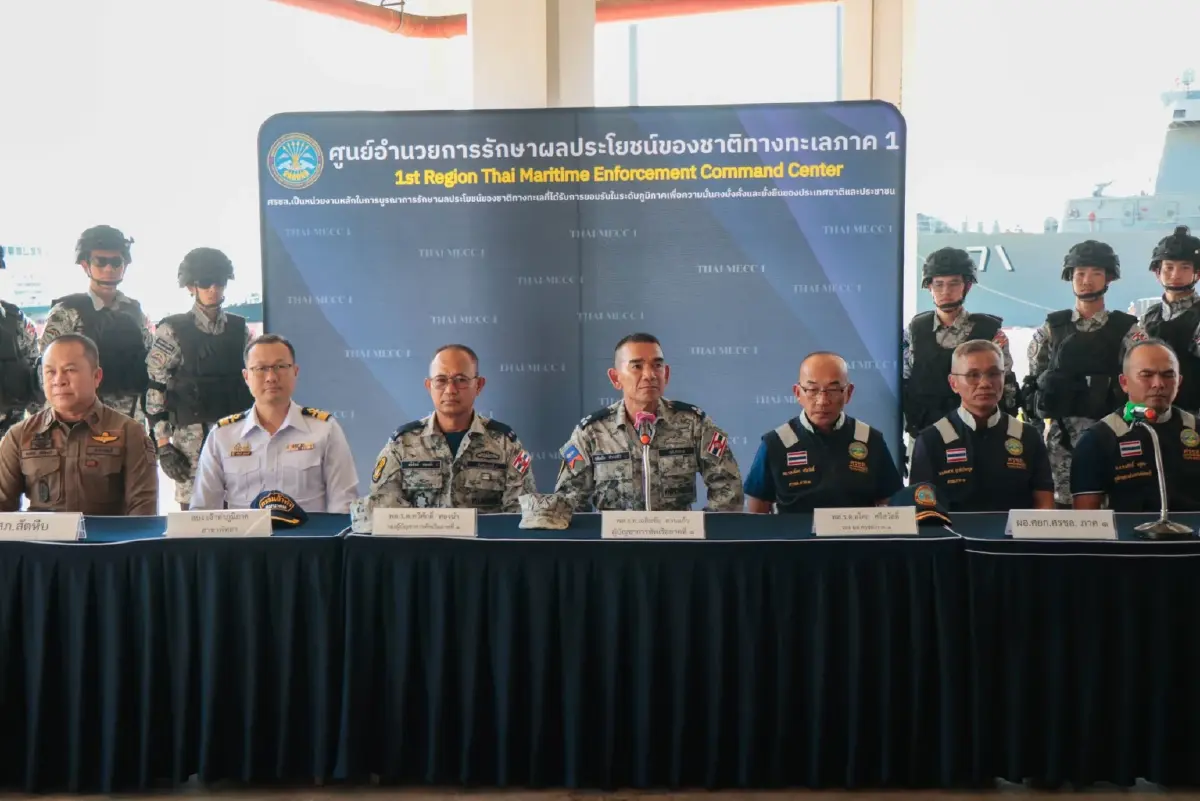 จับเรือบรรทุกน้ำมันกลางอ่าวไทย ตรวจสอบขนยุทธปัจจัยไปกัมพูชา