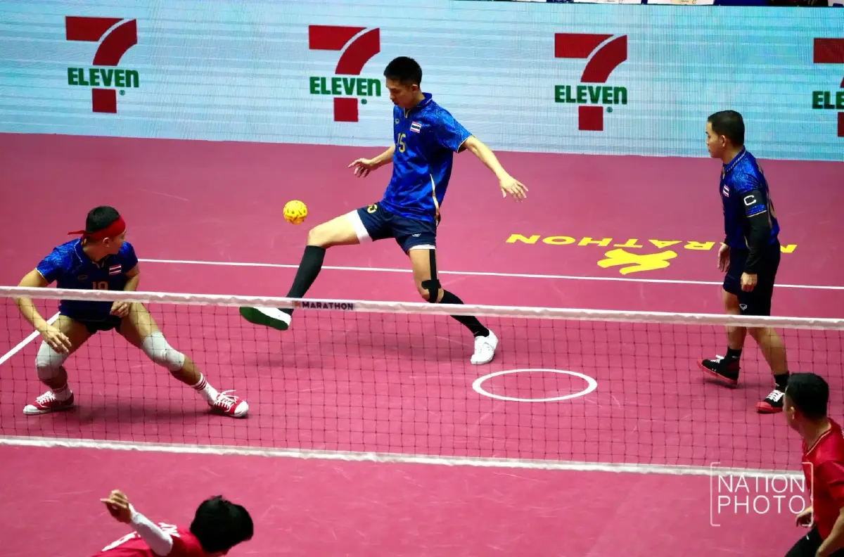 ตะกร้อไทย พ่าย เวียดนาม พลาดเหรียญทองซีเกมส์ทุกรายการในรอบ 20 ปี