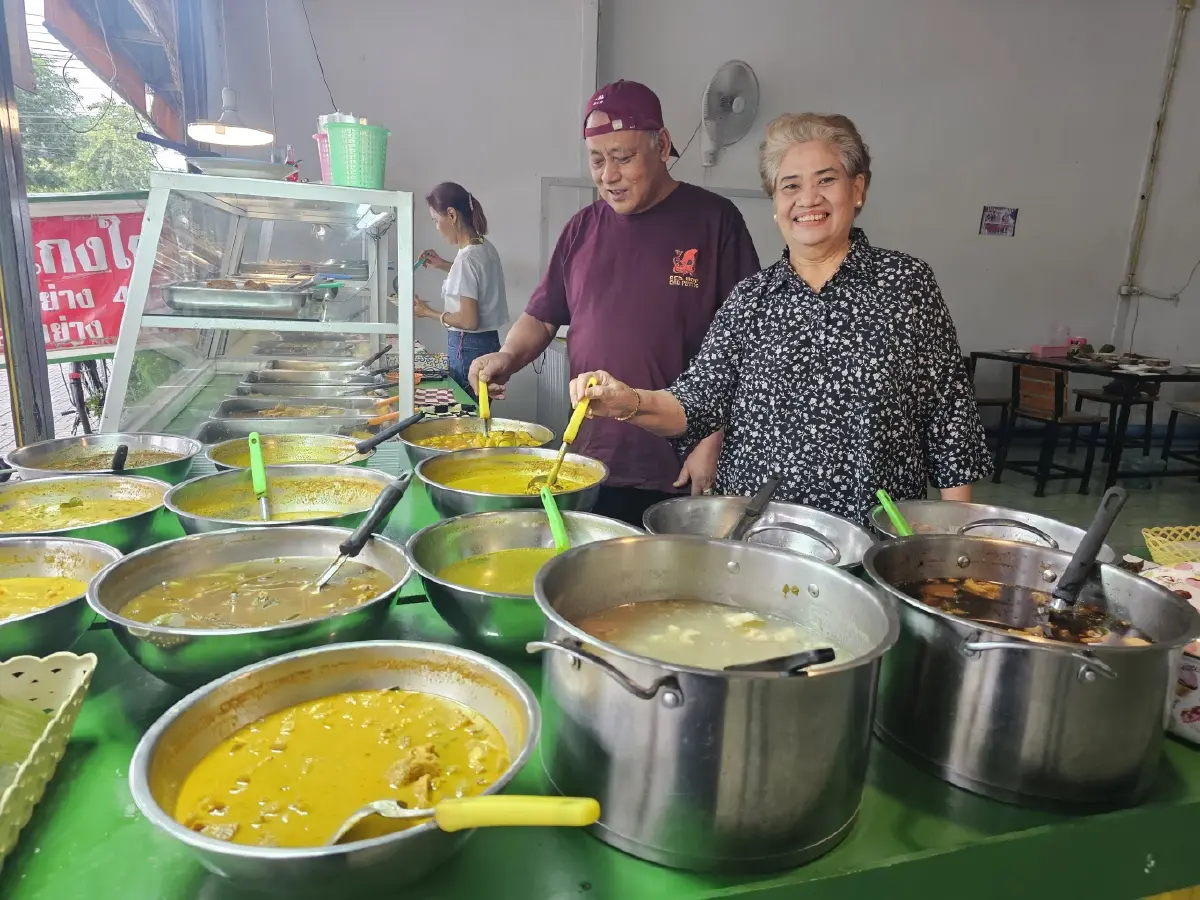 ‘แกงขมิ้น’ ที่ ‘ครัวหนังตะลุง’ จากทุ่งสง หรอยแรง ที่ แฟลตคลองจั่น