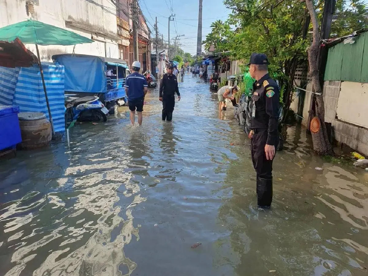 ด่วน กทม. น้ำทะเลหนุนสูงสุด 11 ชุมชนริมเจ้าพระยา ให้ระวัง 7 วันเต็ม