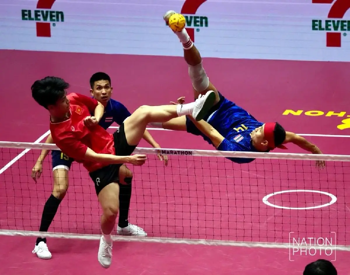 ตะกร้อไทย พ่าย เวียดนาม พลาดเหรียญทองซีเกมส์ทุกรายการในรอบ 20 ปี