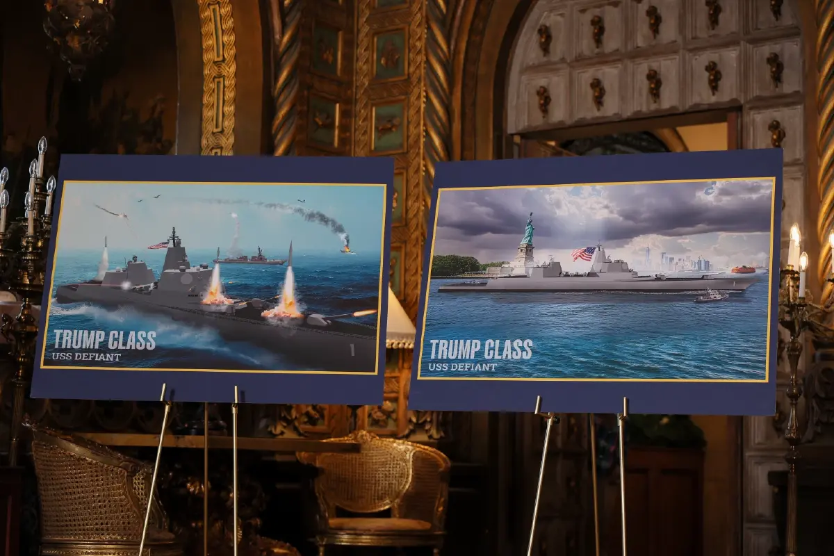 'สหรัฐ' ประกาศสร้าง 'USS Defiant' เรือรบรุ่นทรัมป์ ขนาดใหญ่สุดนับตั้งแต่ WWII