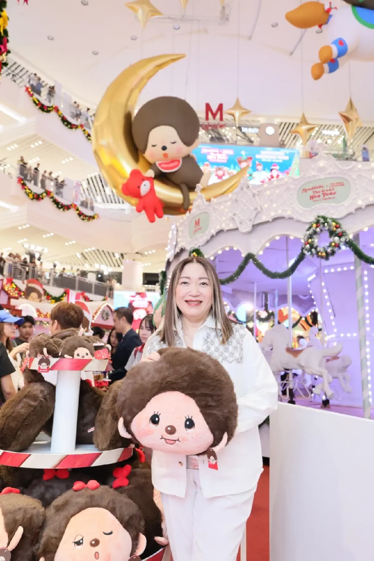 MONCHHICHI CHRISTMAS TOWN เปิดตัวครั้งแรกในอาเซียนที่เดอะมอลล์บางกะปิ