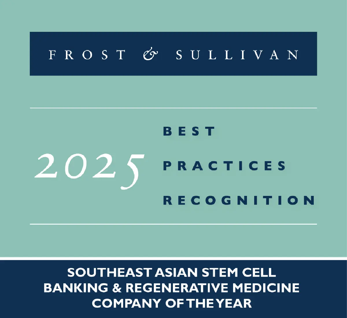 MEDEZE ได้รับรางวัล ‘บริษัทแห่งปี 2025’ ผู้นำนวัตกรรมธนาคารสเต็มเซลล์ ‘อาเซียน’
