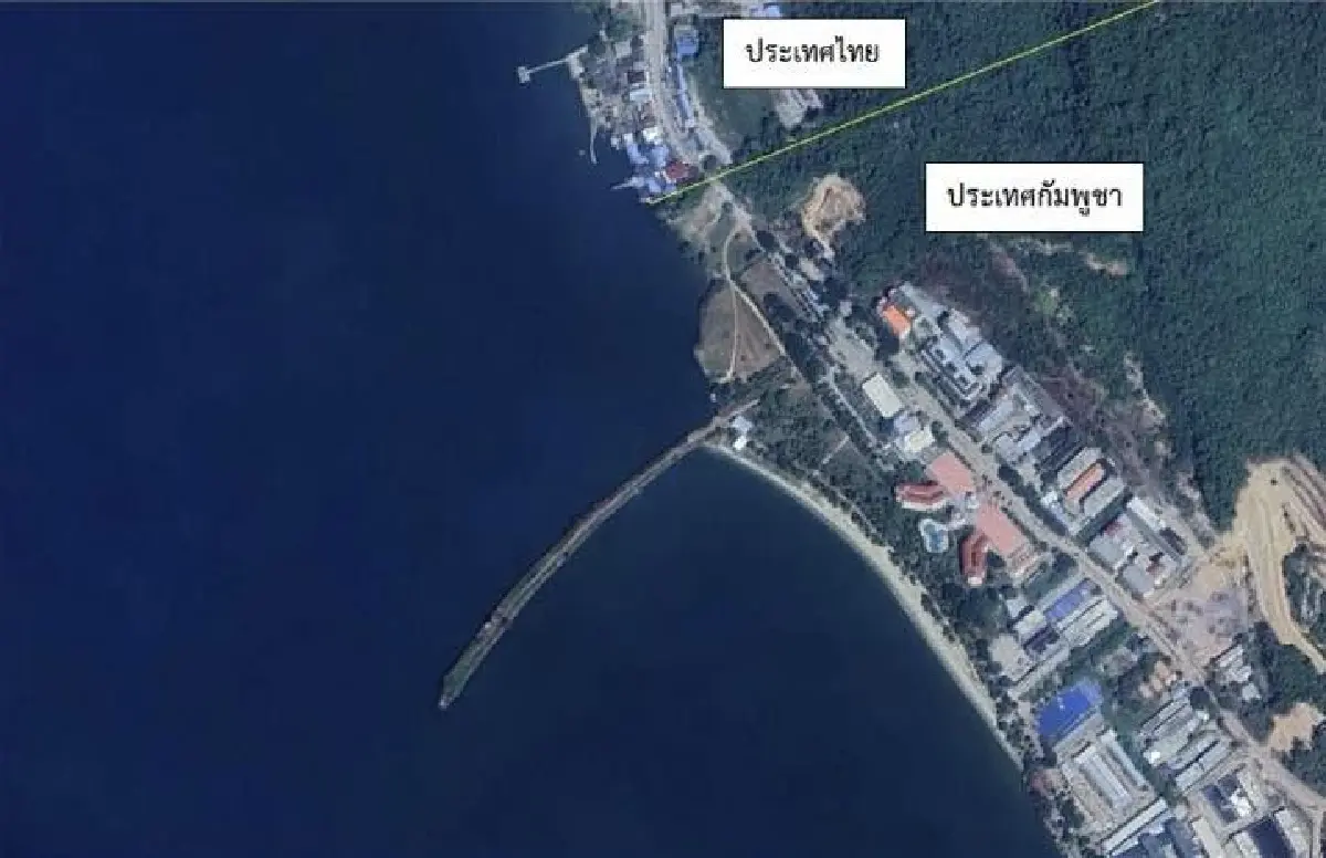 'กัมพูชา' สร้างเขื่อนดักตะกอน หวังแผ่นดินงอก ไทยเสี่ยงชายหาดหาย