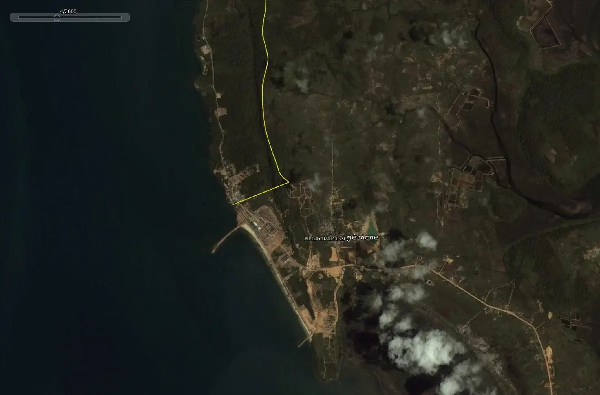 'กัมพูชา' สร้างเขื่อนดักตะกอน หวังแผ่นดินงอก ไทยเสี่ยงชายหาดหาย