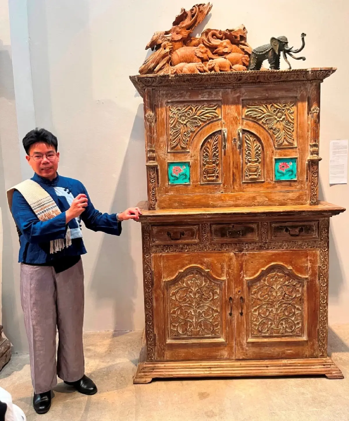 CMDW2025 ล้านนาภารตะ ลมหายใจช่างแกะสลักไม้เมืองเหนือสู่สากล