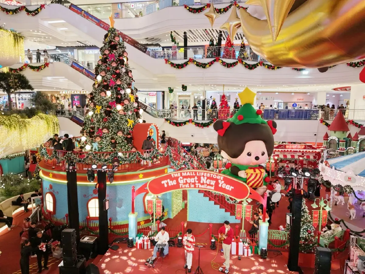 MONCHHICHI CHRISTMAS TOWN เปิดตัวครั้งแรกในอาเซียนที่เดอะมอลล์บางกะปิ