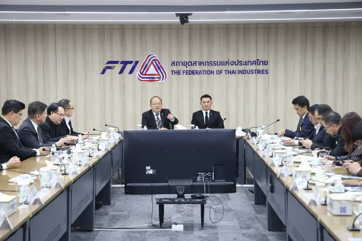 'ส.อ.ท.' ถก 'ไทยก้าวใหม่' ร่วมยกเครื่องอุตสาหกรรมไทยพ้นวิกฤติ