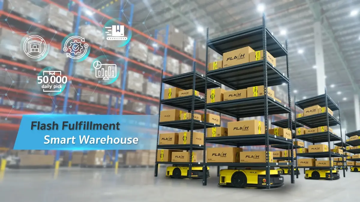 "แฟลช" ปักธงยกระดับโลจิสติกส์อาเซียน ชูสมาร์ตฟูลฟิลล์เม้นท์ใหญ่สุดในภูมิภาค