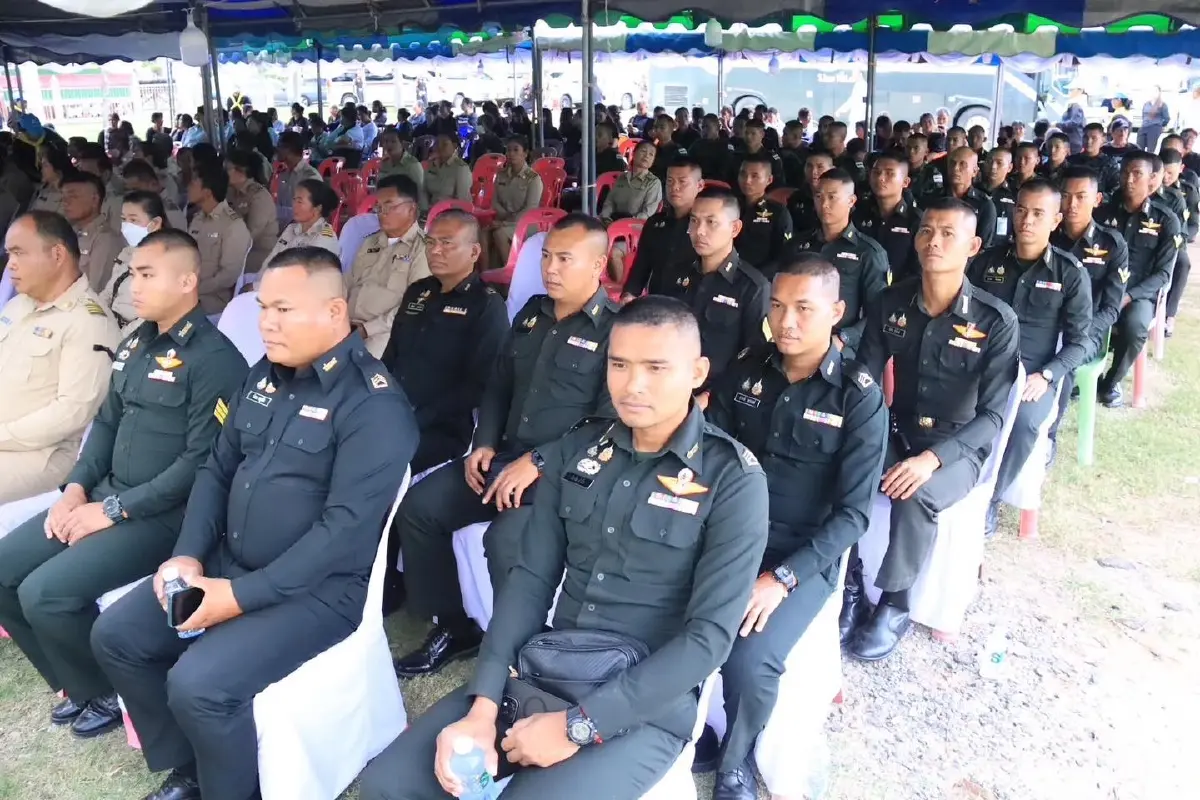 สมเกียรติทหารกล้า จัดพิธีรับศพ เสียชีวิตปกป้องอธิปไตยชายแดนไทย-กัมพูชา