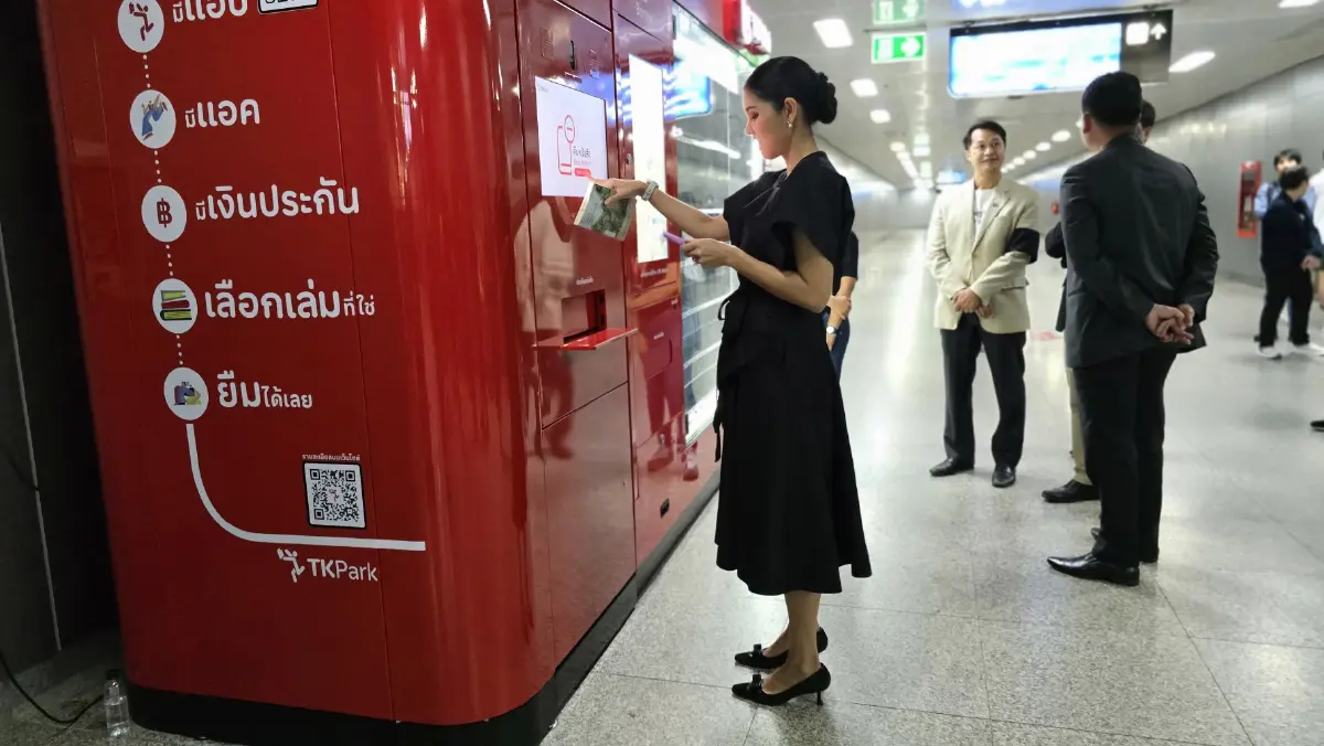 ยืม-คืน ‘หนังสือ’ ไปอ่านระหว่างเดินทางได้ง่าย ๆ กับ ตู้ 'TK Mini' ที่ สถานีกลางกรุงเทพอภิวัฒน์