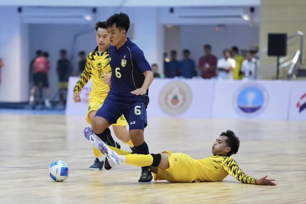 ฟุตซอลไทย U16 ถล่ม บรูไน 20-0 เก็บสามแต้ม ประเดิมศึกชิงแชมป์อาเซียน 2025