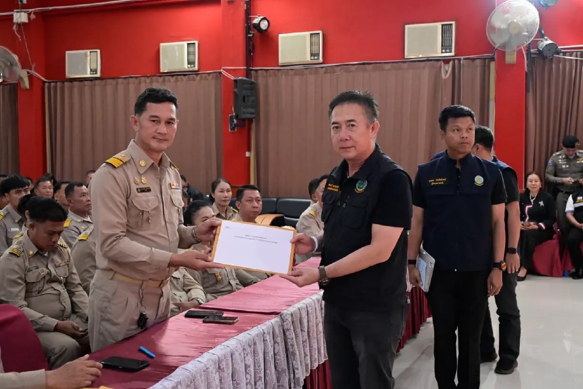 ธรรมนัส เยือนเชียงราย ลุยขับเคลื่อนและเพิ่มความมั่นคงด้านน้ำ