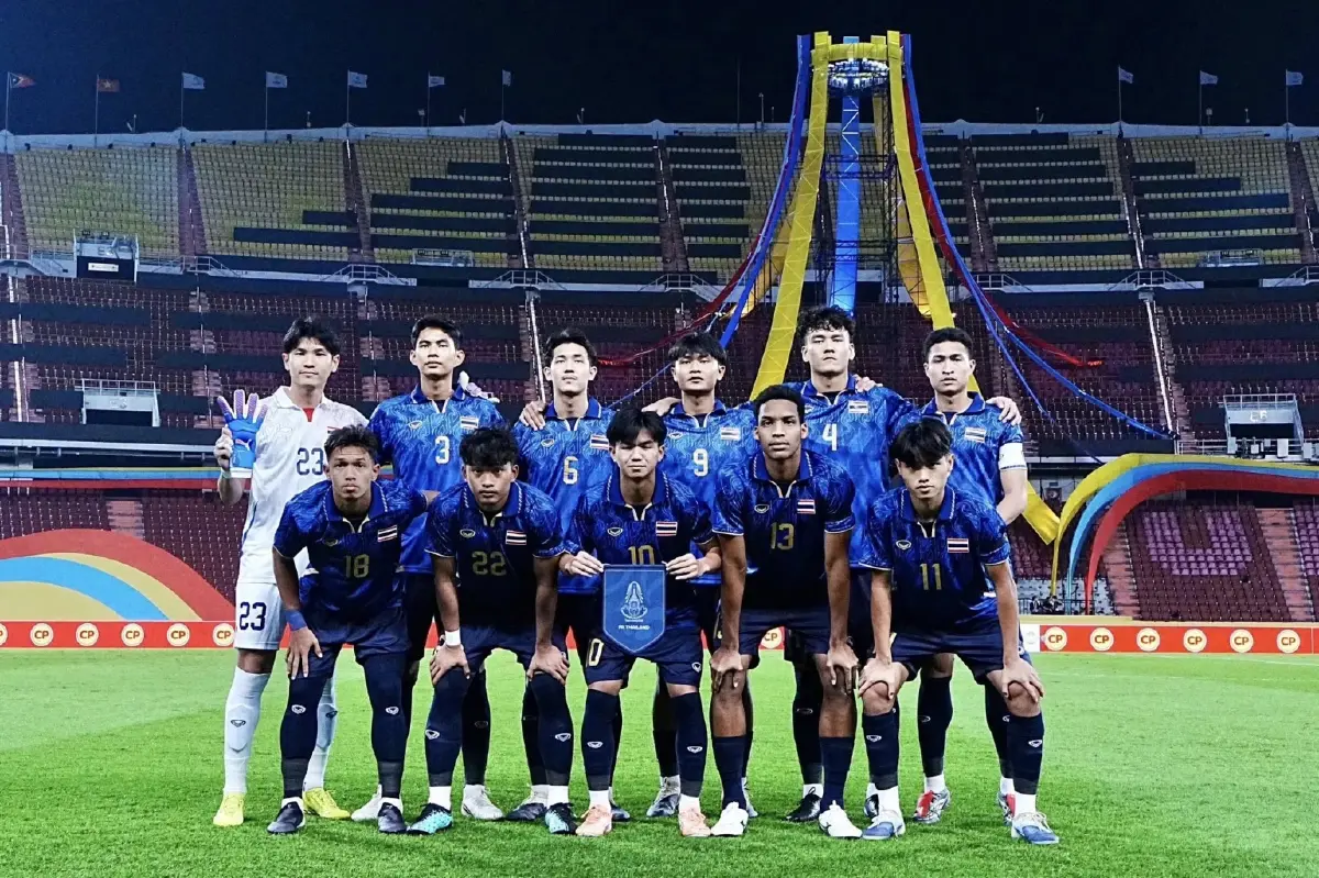 ฟุตบอลชายทีมชาติไทย ชนะ สิงคโปร์ 3-0 ลิ่วรอบรองฯ ศึก ซีเกมส์ 2025