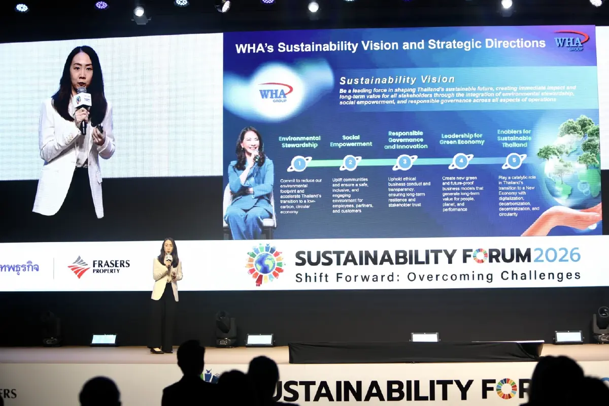 WHA ชูโมเดล "Green แล้วกินได้" ทำธุรกิจยั่งยืนเป็นโอกาสไม่ใช่ต้นทุน