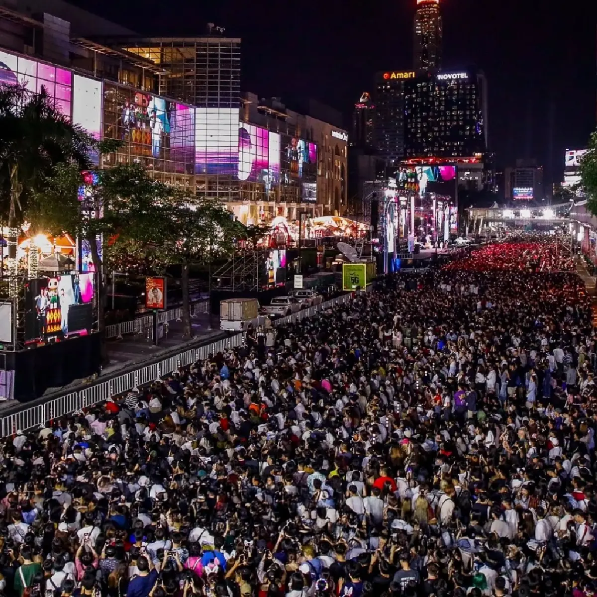 ประกาศปิดถนน งานเคาท์ดาวน์เซ็นทรัลเวิลด์ ปีใหม่ 2569 เช็กทางเลี่ยงรถติด