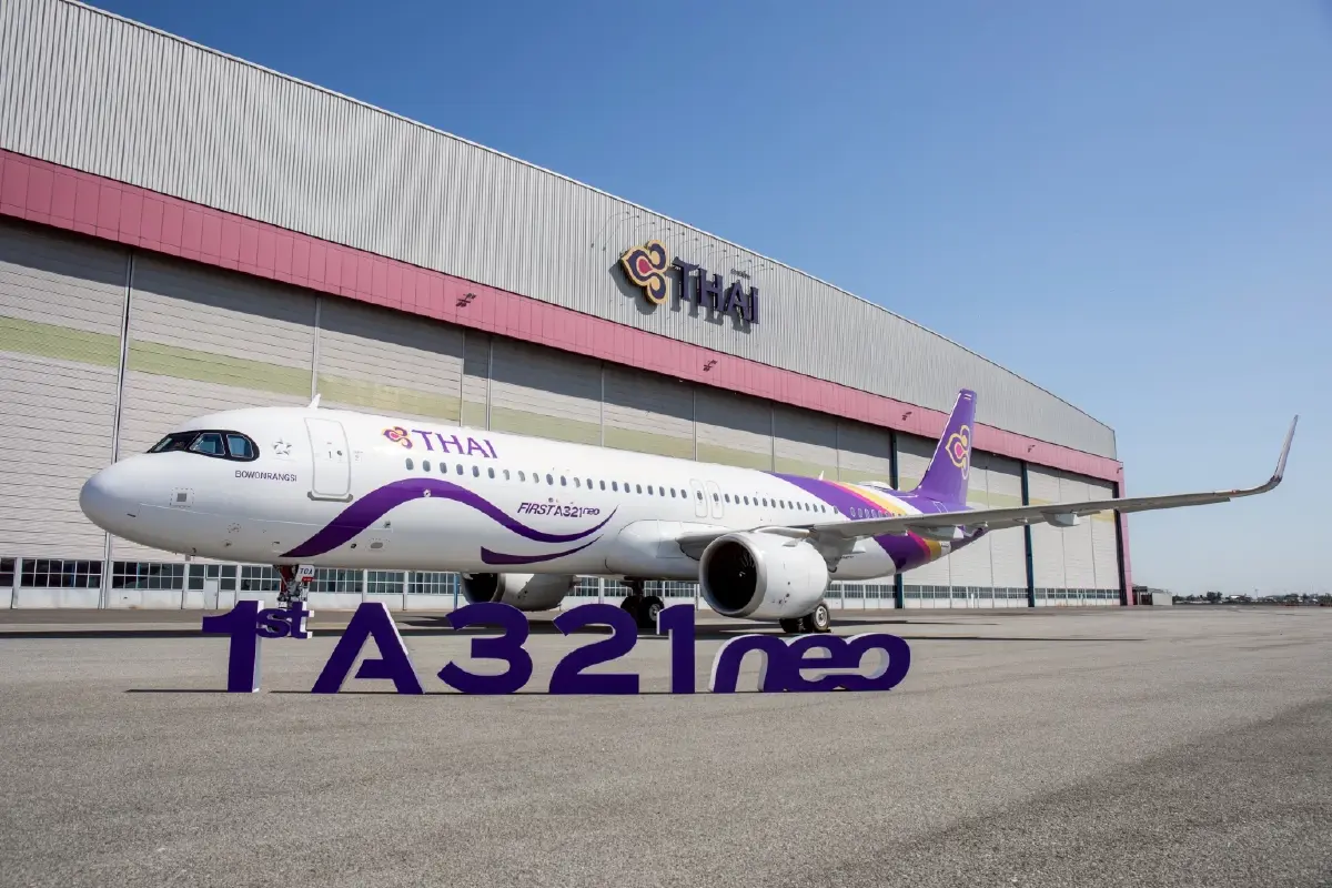 ‘การบินไทย’ รับ Airbus A321neo ลำแรก จัดเที่ยวบินปฐมฤกษ์ 22 ม.ค.นี้