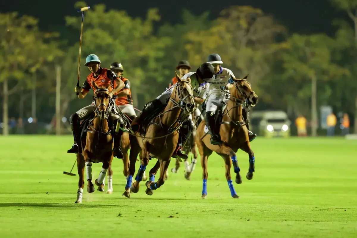 ทีมนักกีฬาขี่ม้าโปโล ทีมชาติไทย คว้าเหรียญเงิน ซีเกมส์ 2025