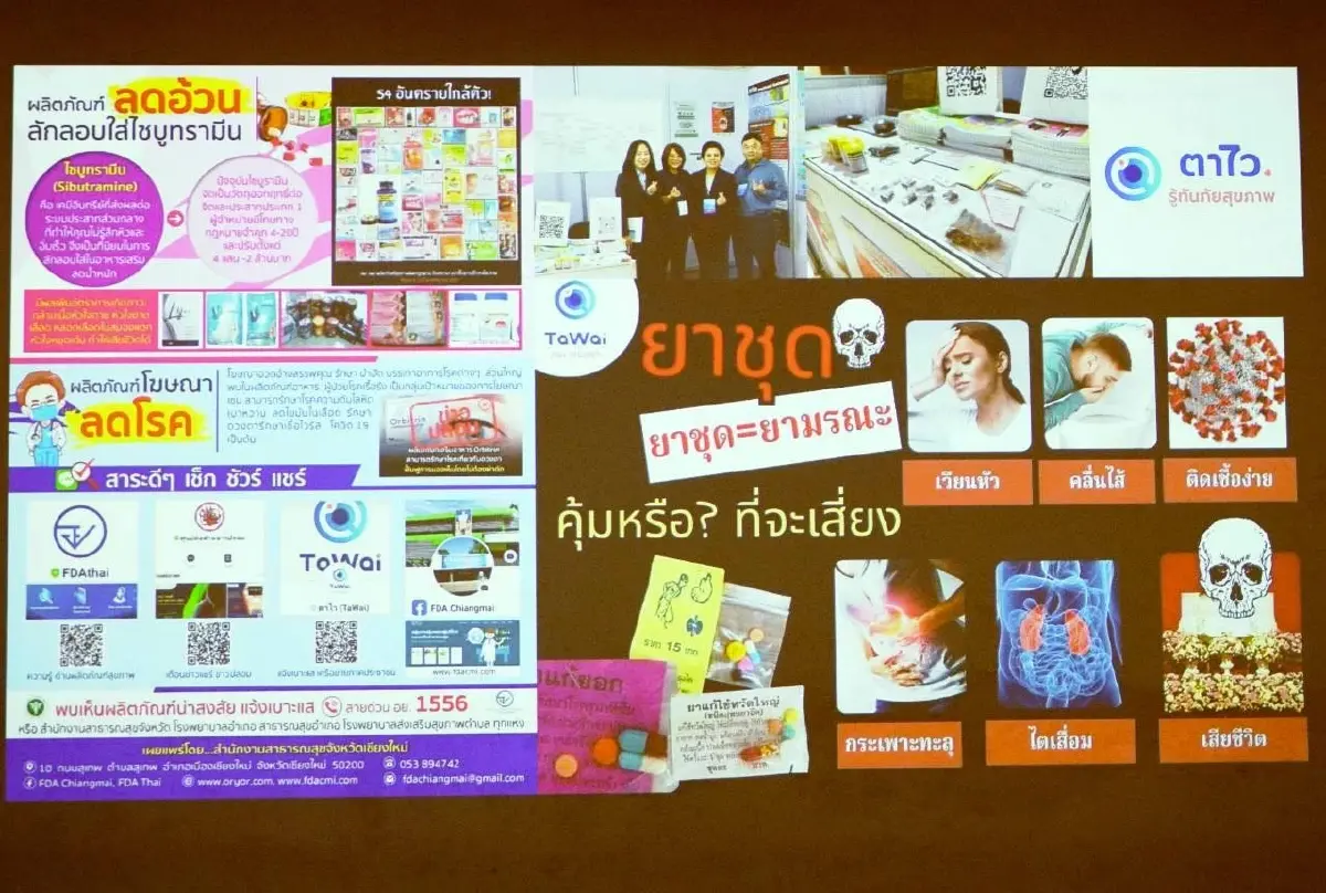 'ตาไว'  นวัตกรรม ที่ช่วยการตื่นรู้ เท่าทัน ผลิตภัณฑ์สุขภาพผิดกฎหมาย