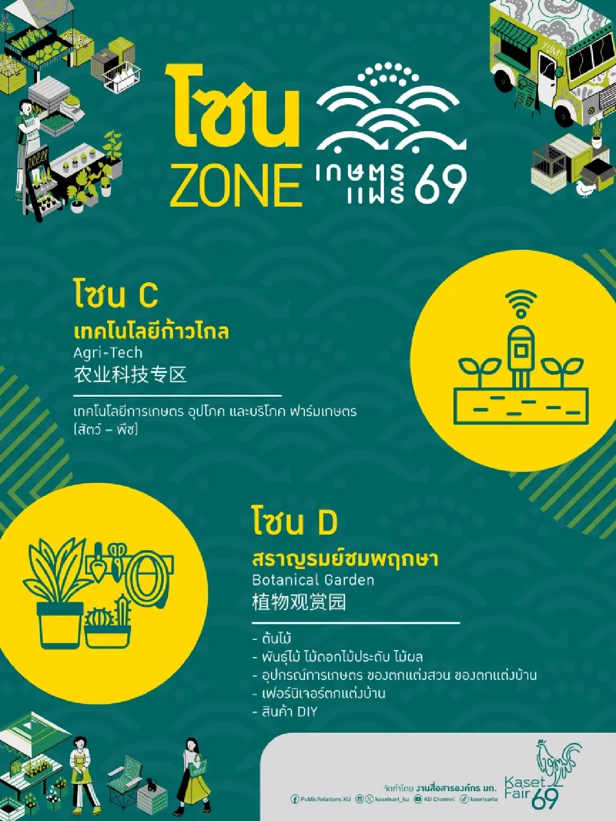 เริ่มแล้ว! งานเกษตรแฟร์ 2569  เช็กโซนของกิน ช้อปของถูก วิธีเดินทาง