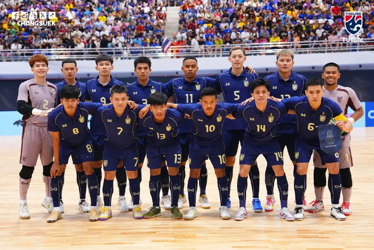 LIVE 🔴 ถ่ายทอดสด 'ทีมชาติไทย พบ เลบานอน' ดูฟุตซอลสด ชิงแชมป์เอเชีย 2026