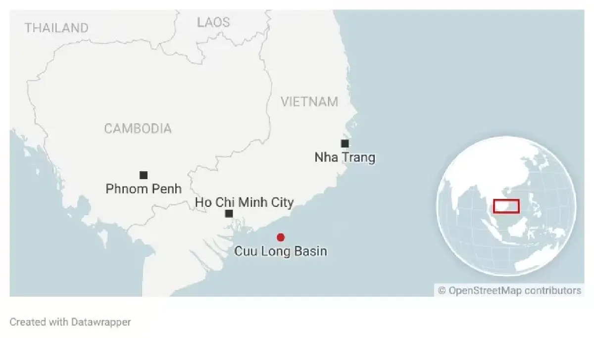 สหรัฐพบน้ำมันใน 'เวียดนาม' อาจเป็นล็อตใหญ่สุดรอบ 20 ปีในอาเซียน