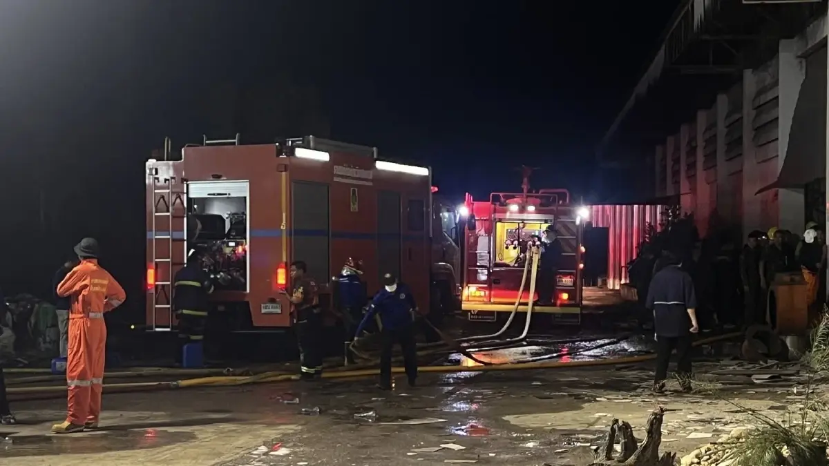 สรุปเหตุ ไฟไหม้โรงงานเคมีภัณฑ์ ผลิตยากันยุงทุกชนิด จ.ราชบุรี