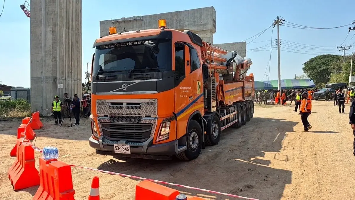 อัปเดตข่าวด่วน เครนถล่มทับรถไฟที่สีคิ้ว ล่าสุดเจ็บพุ่ง 64 ตาย 22