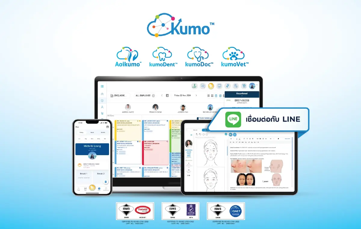 Kumo™ เดินหน้าบริการระบบดิจิทัลด้านสาธารณสุขในอาเซียน