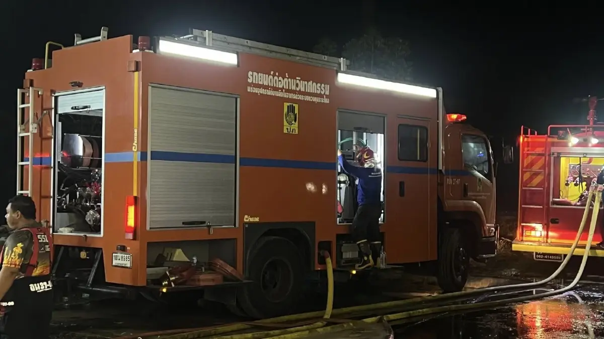 สรุปเหตุ ไฟไหม้โรงงานเคมีภัณฑ์ ผลิตยากันยุงทุกชนิด จ.ราชบุรี