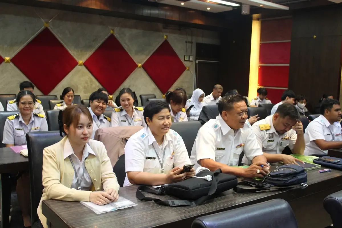 กรมประมง  Upskill เจ้าหน้าที่ PIPO สอบการเรือประมงเชิงลึก