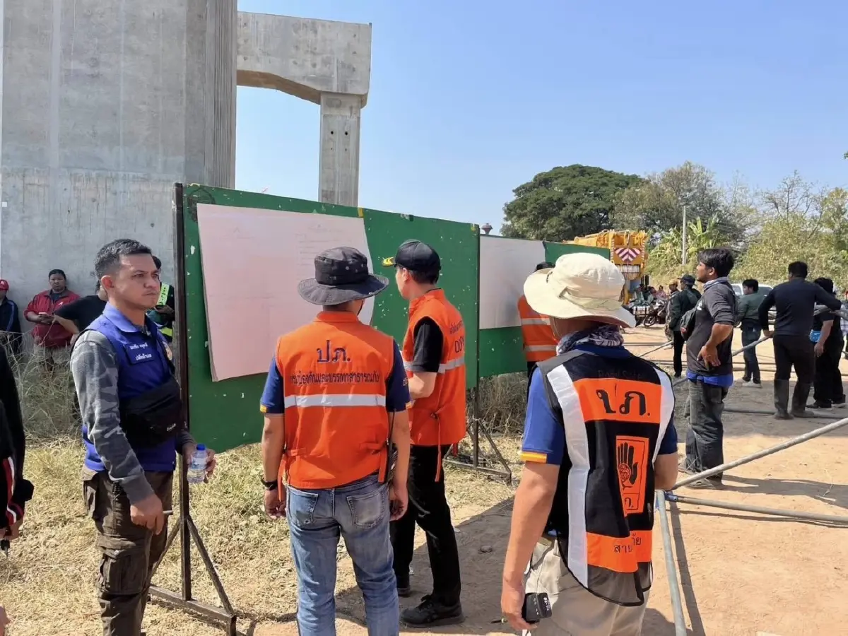 อัปเดตข่าวด่วน เครนถล่มทับรถไฟที่สีคิ้ว ล่าสุดเจ็บพุ่ง 64 ตาย 22