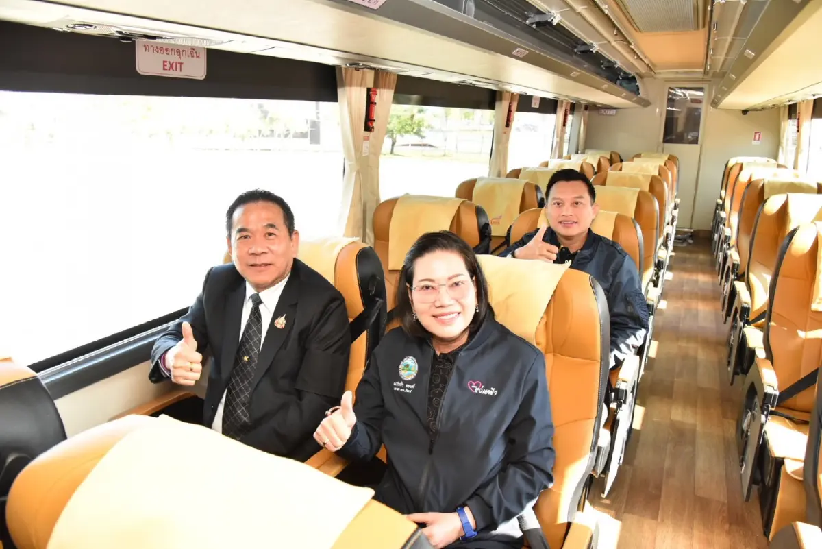 บขส. เปิดเดินรถเชื่อมบึงกาฬ - บอลิคำไซ หนุนการค้า - ท่องเที่ยว