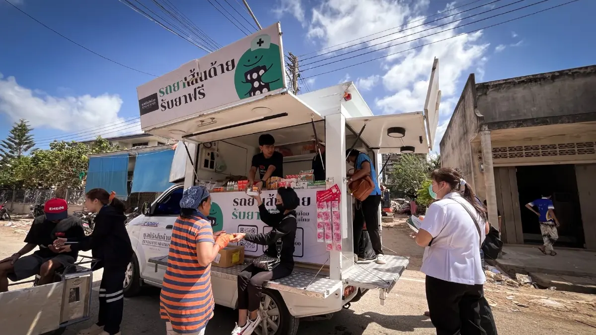 ‘8 เส้นดาย’ ช่วยคนไร้เส้นสาย  เชื่อมช่องโหว่ ‘ระบบสาธารณสุข’