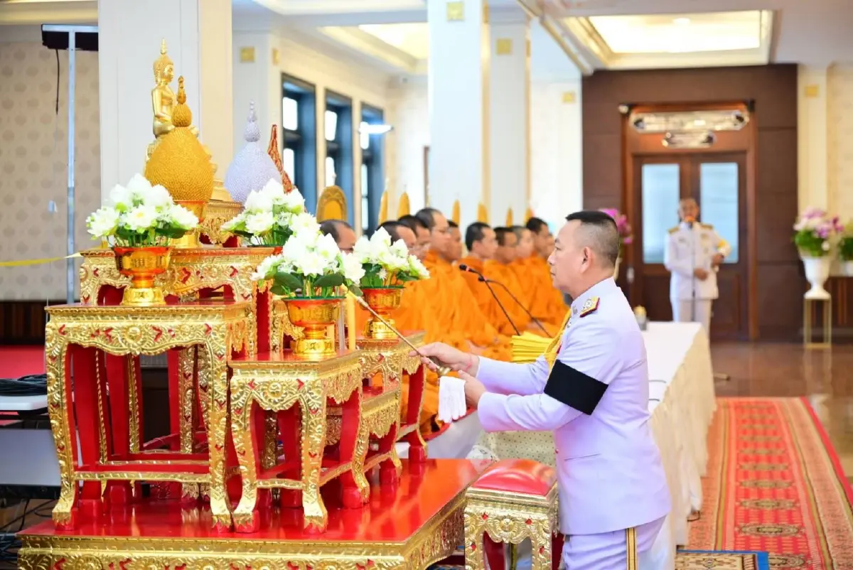 บำเพ็ญกุศลสตมวาร (100 วัน) ถวายเป็นพระราชกุศล พระบรมราชชนนีพันปีหลวง