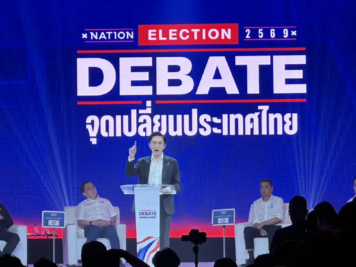 ประชันนโยบายเดือด! เวทีดีเบต ‘เครือเนชั่น’ 8 พรรคดังเข้าร่วม