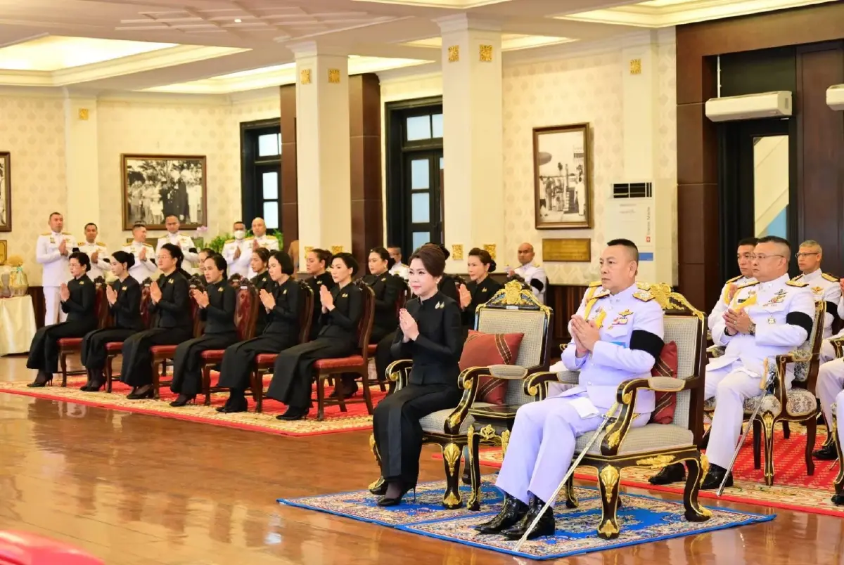 บำเพ็ญกุศลสตมวาร (100 วัน) ถวายเป็นพระราชกุศล พระบรมราชชนนีพันปีหลวง