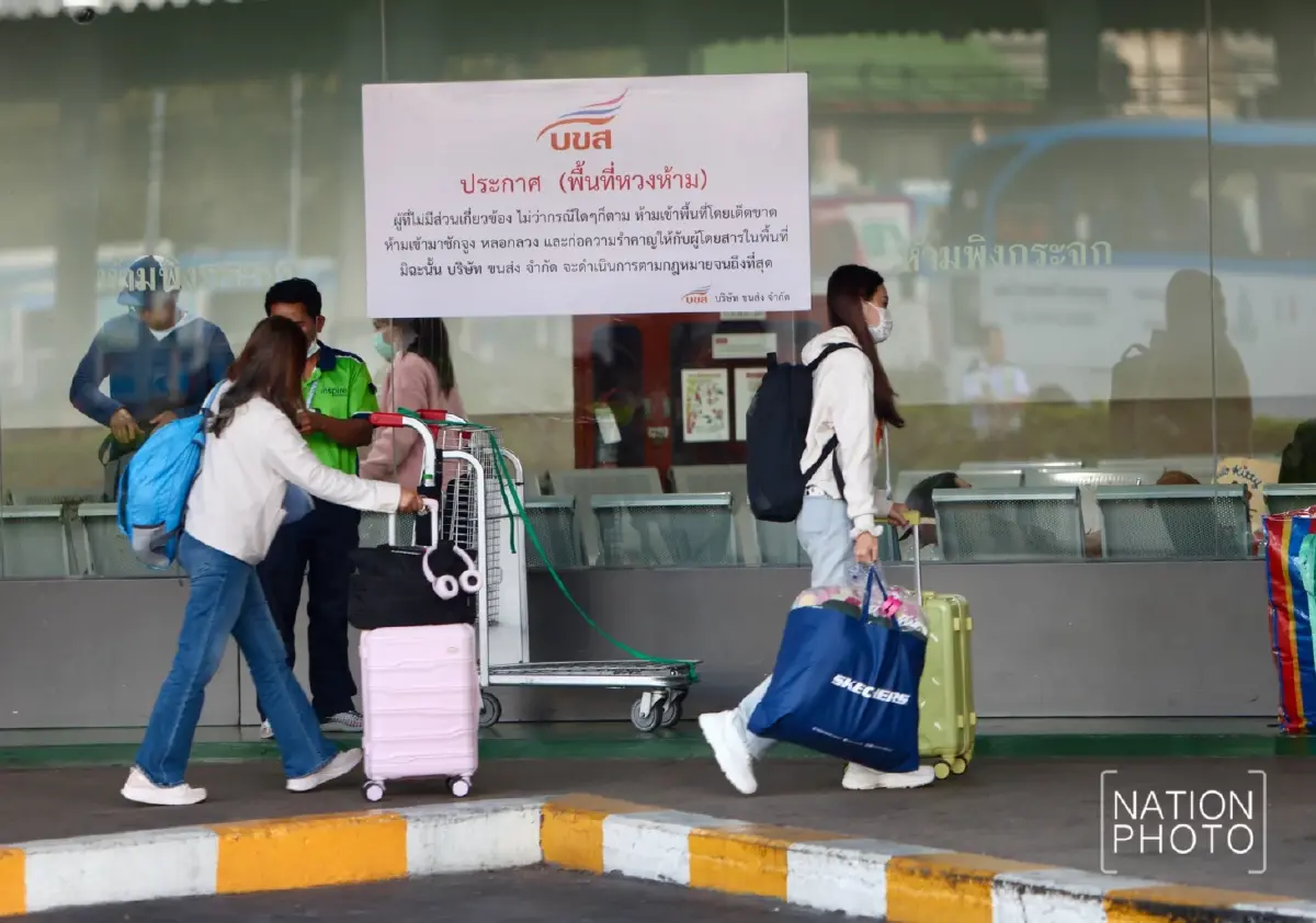 คนเยอะ หมอชิต 2 ประชาชนแห่กลับเข้ากรุงเทพ หลังกลับบ้านปีใหม่ 2569